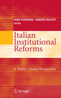 Italian Institutional Reforms: A Public Choice Perspective