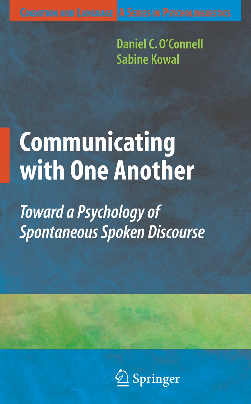 Cognition and Language: A Series in Psycholinguistics