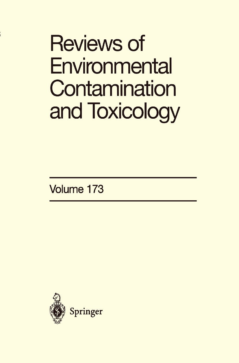 Reviews of Environmental Contamination and Toxicology