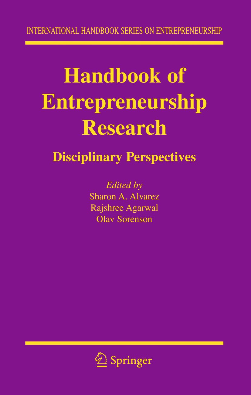 International Handbook Series on Entrepreneurship