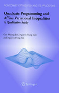 Nonconvex Optimization and Its Applications
