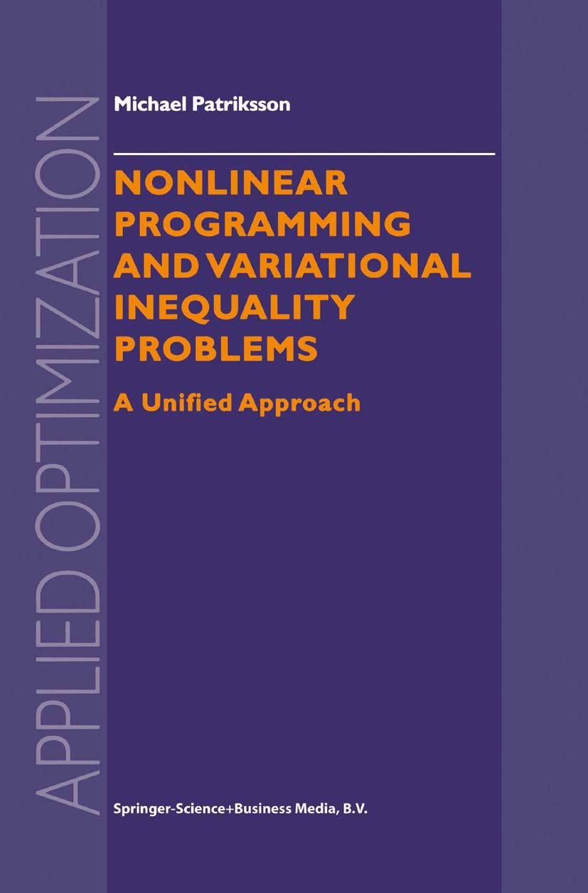 Applied Optimization