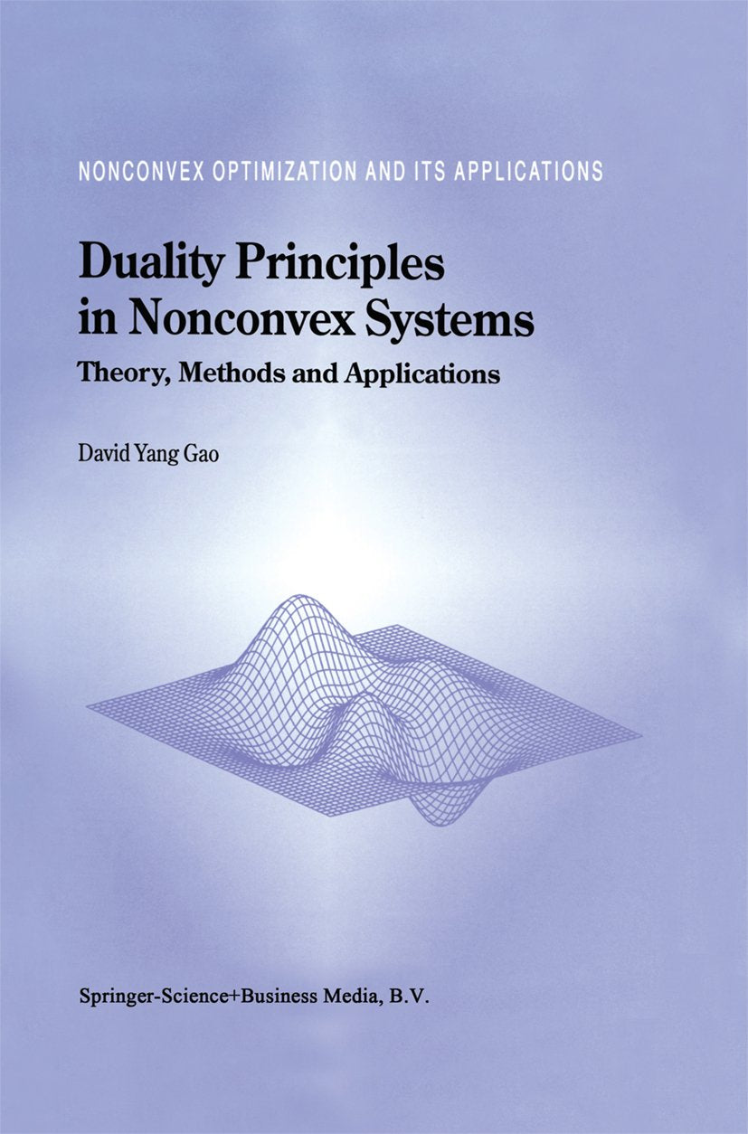 Nonconvex Optimization and Its Applications