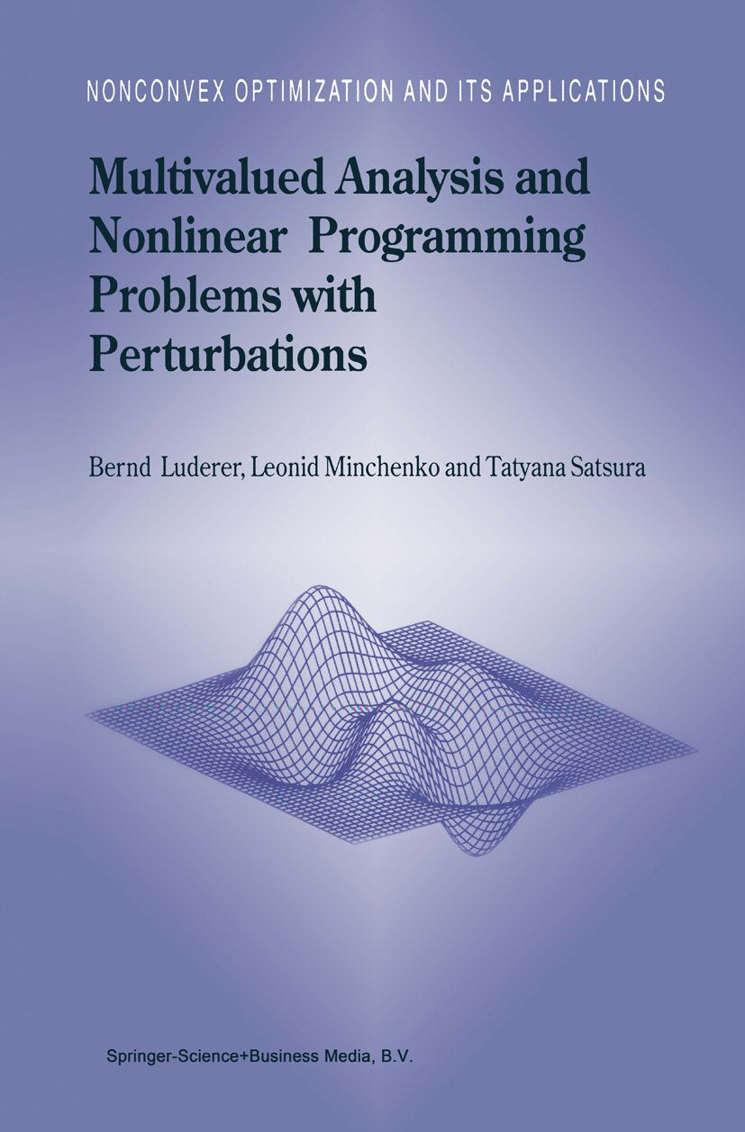 Nonconvex Optimization and Its Applications