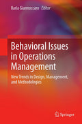 Behavioral Issues in Operations Management