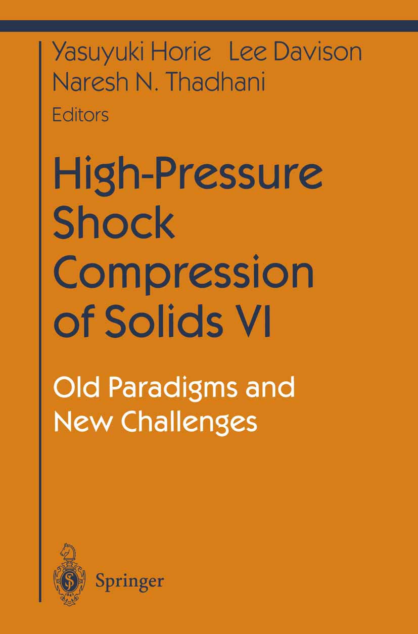 Shock Wave and High Pressure Phenomena