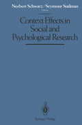 Context Effects in Social and Psychological Research