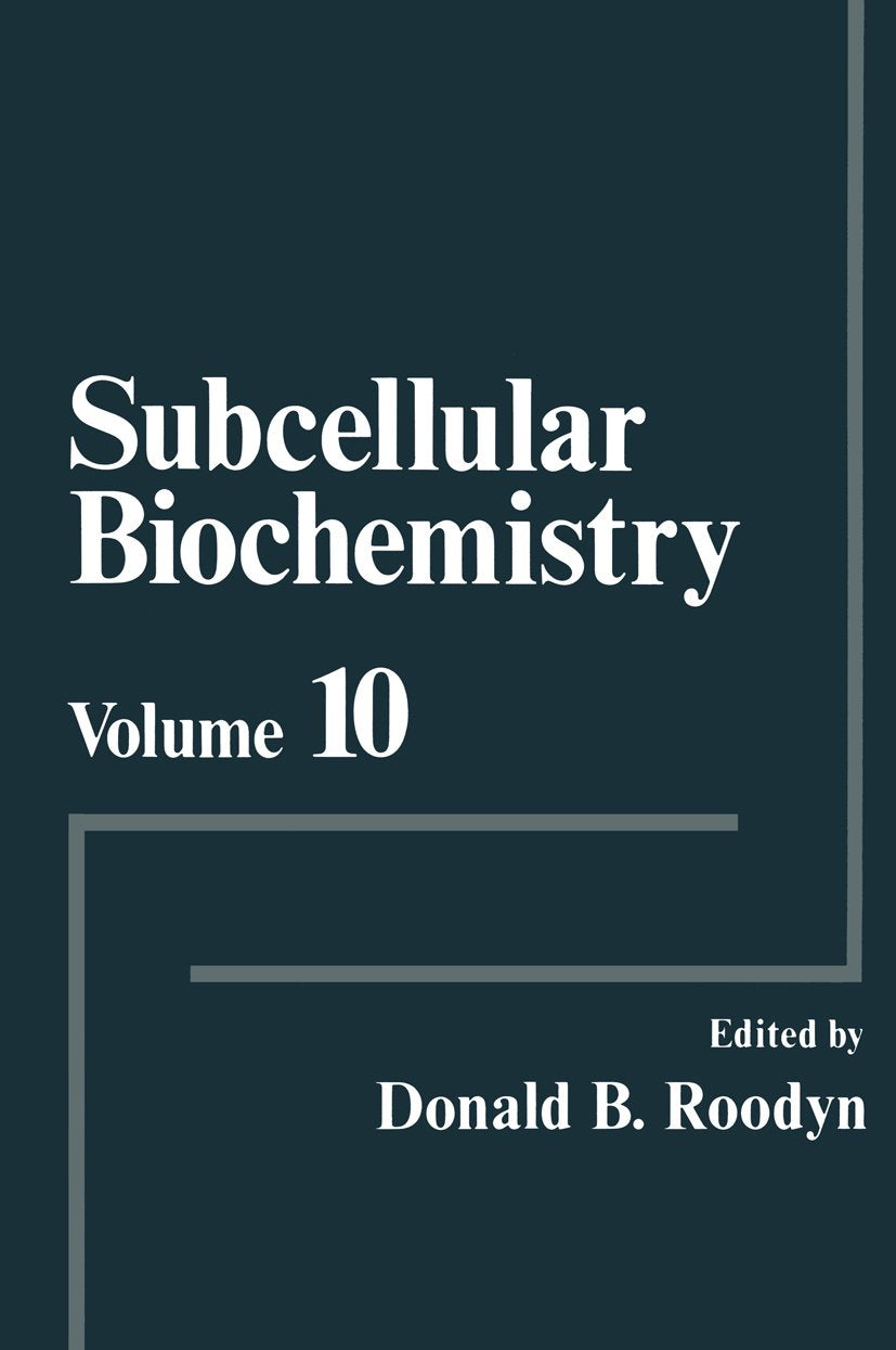 Subcellular Biochemistry