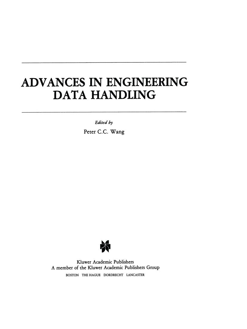 Advances in Engineering Data Handling