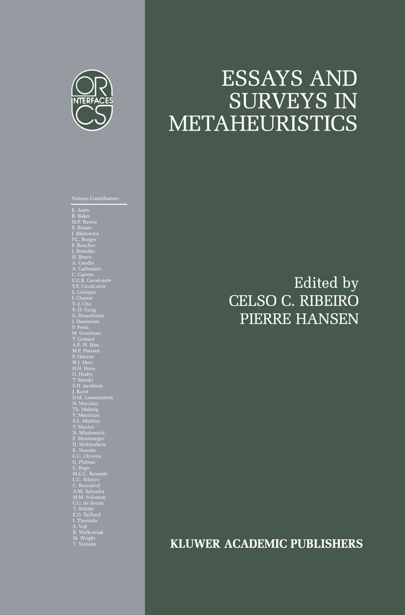 Operations Research/Computer Science Interfaces Series