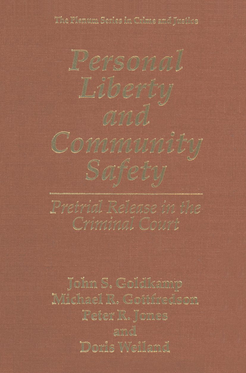 The Plenum Series in Crime and Justice