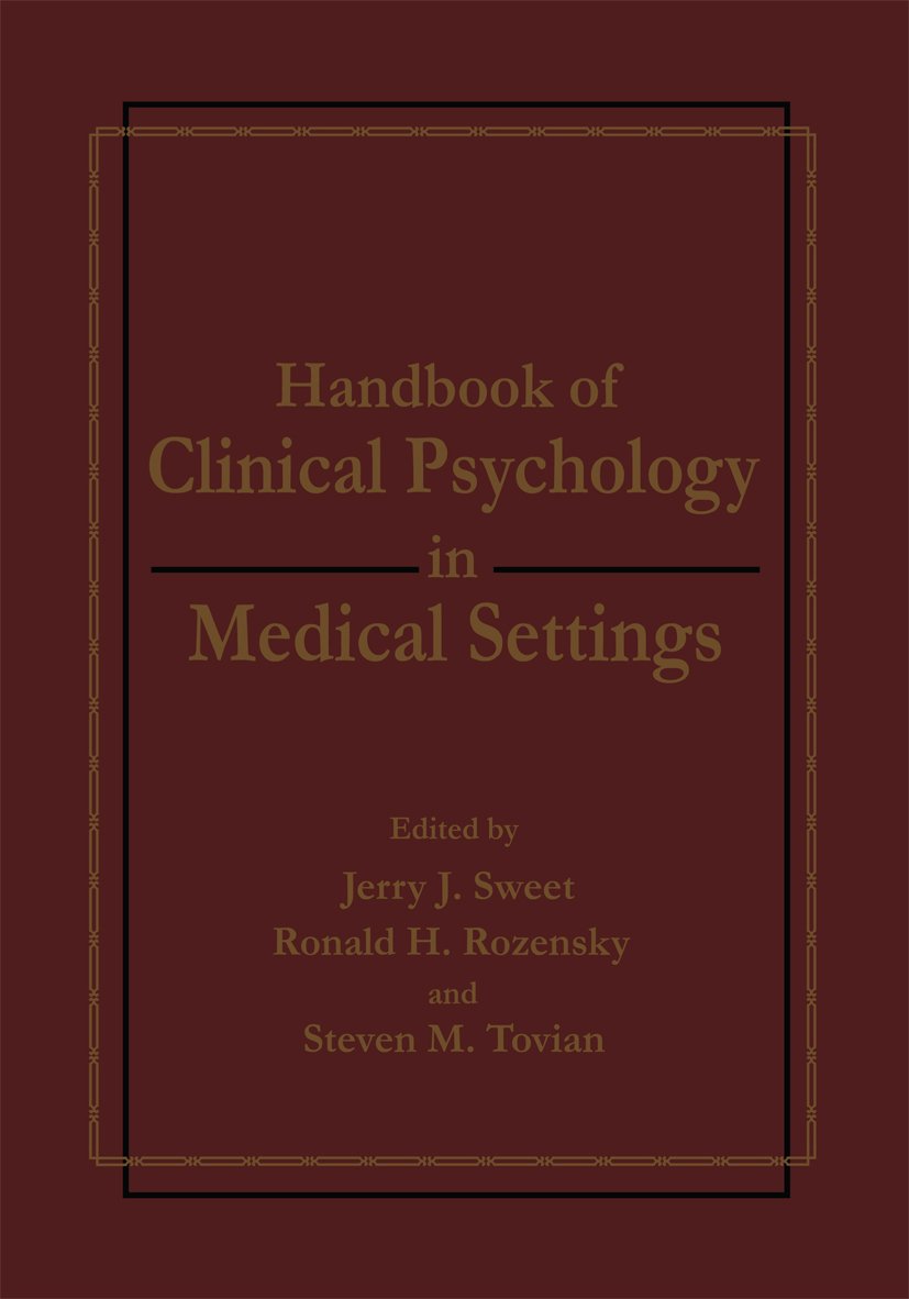 Handbook of Clinical Psychology in Medical Settings