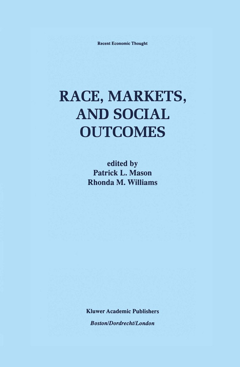 Recent Economic Thought