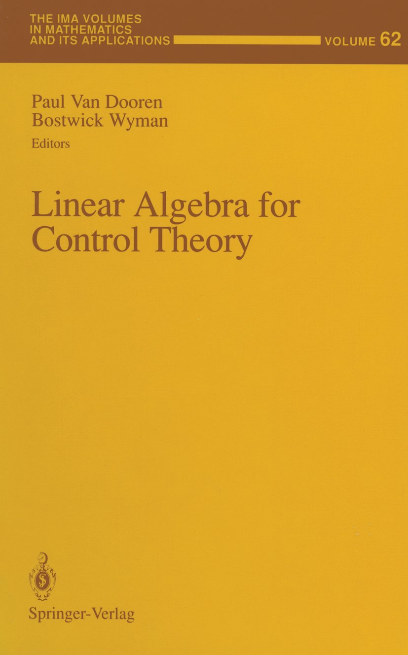 The IMA Volumes in Mathematics and its Applications