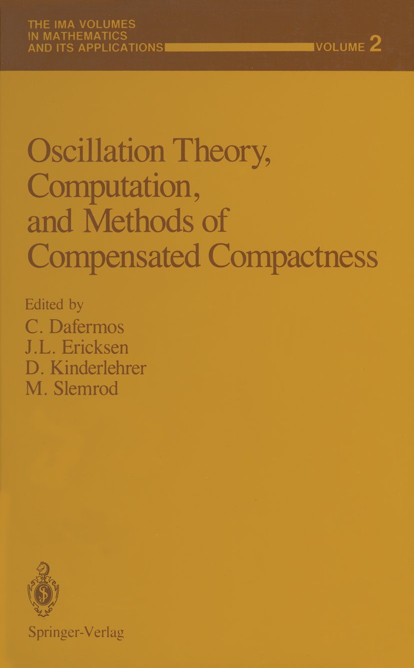 The IMA Volumes in Mathematics and its Applications
