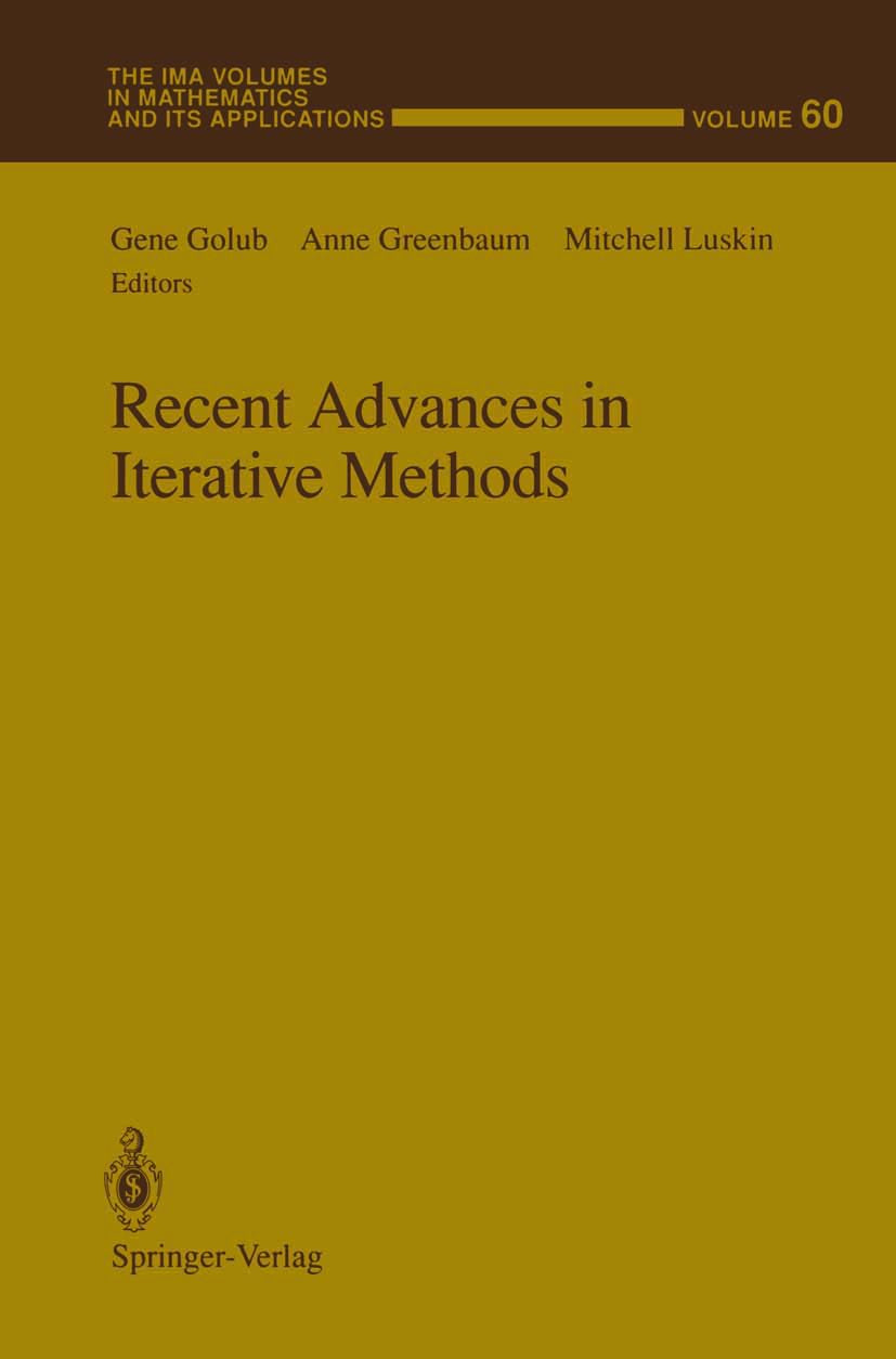 The IMA Volumes in Mathematics and its Applications