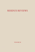Reviews of Environmental Contamination and Toxicology