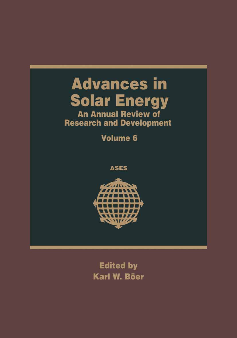 Advances in Solar Energy