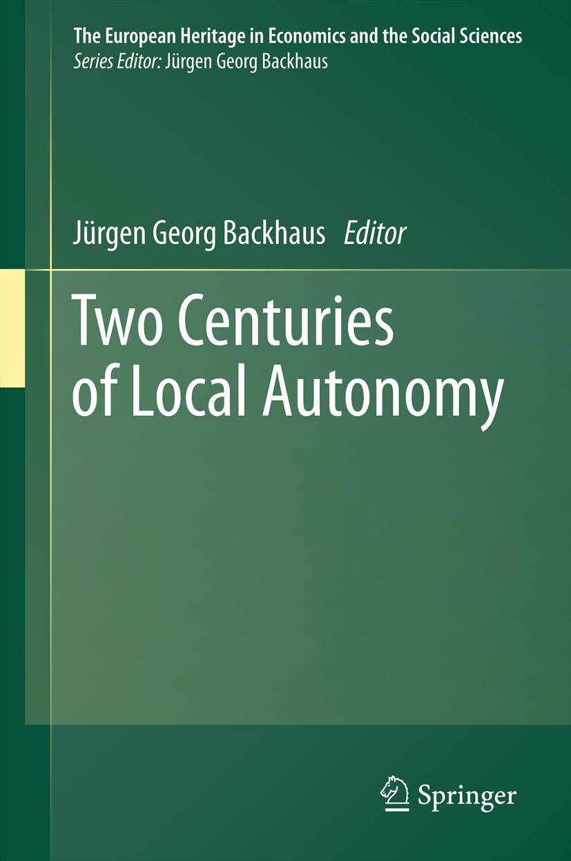 The European Heritage in Economics and the Social Sciences