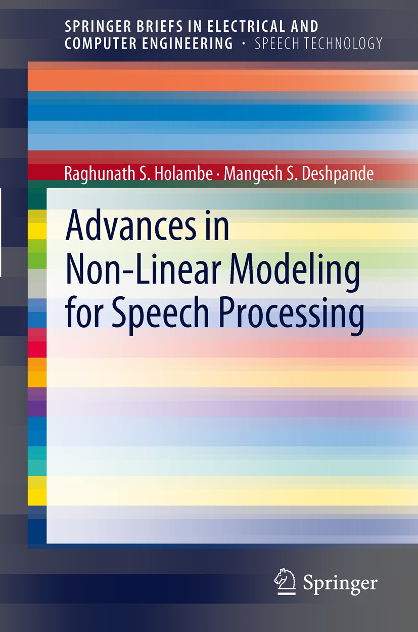 SpringerBriefs in Speech Technology