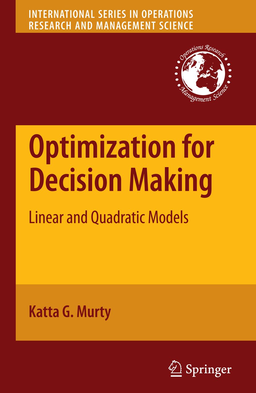 International Series in Operations Research & Management Science