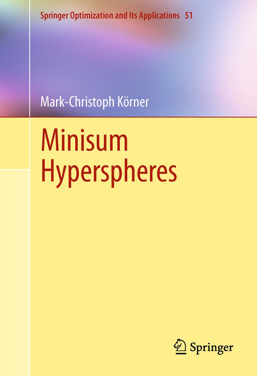 Springer Optimization and Its Applications
