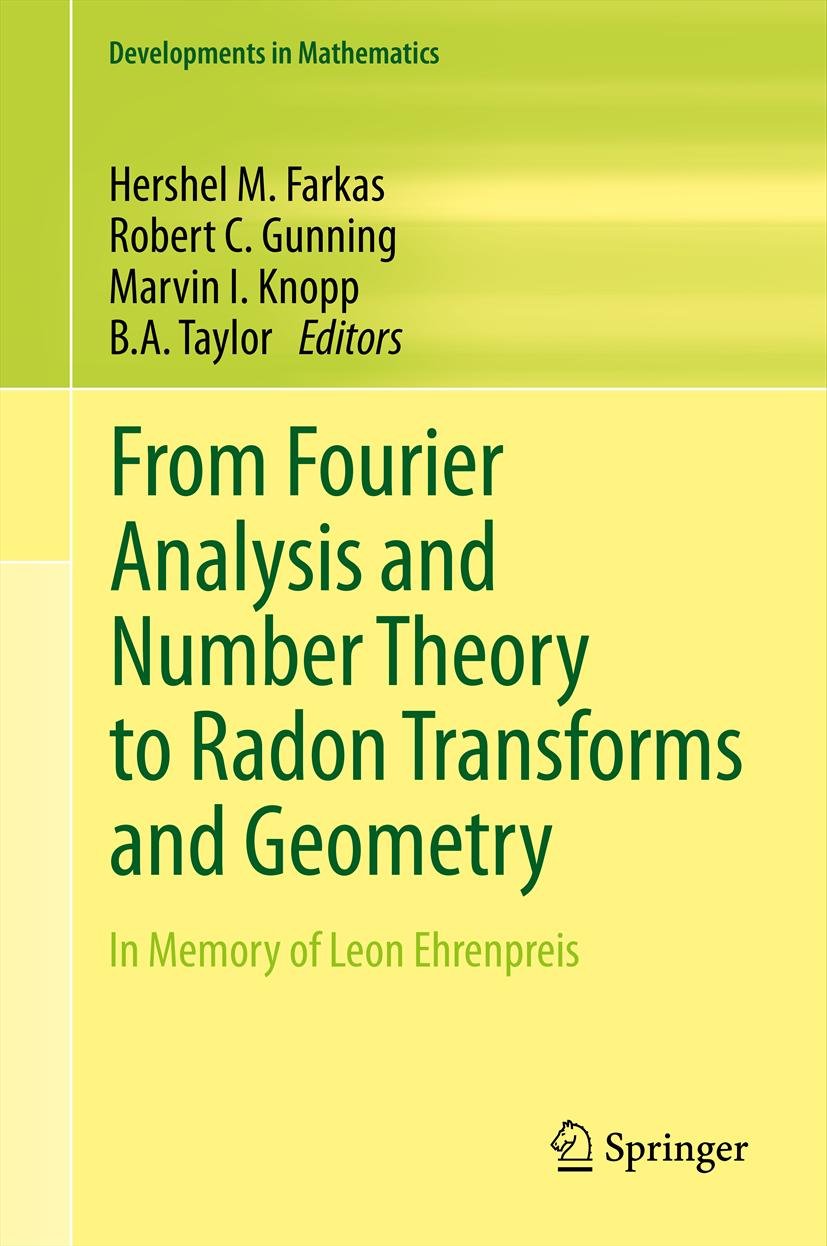 Developments in Mathematics