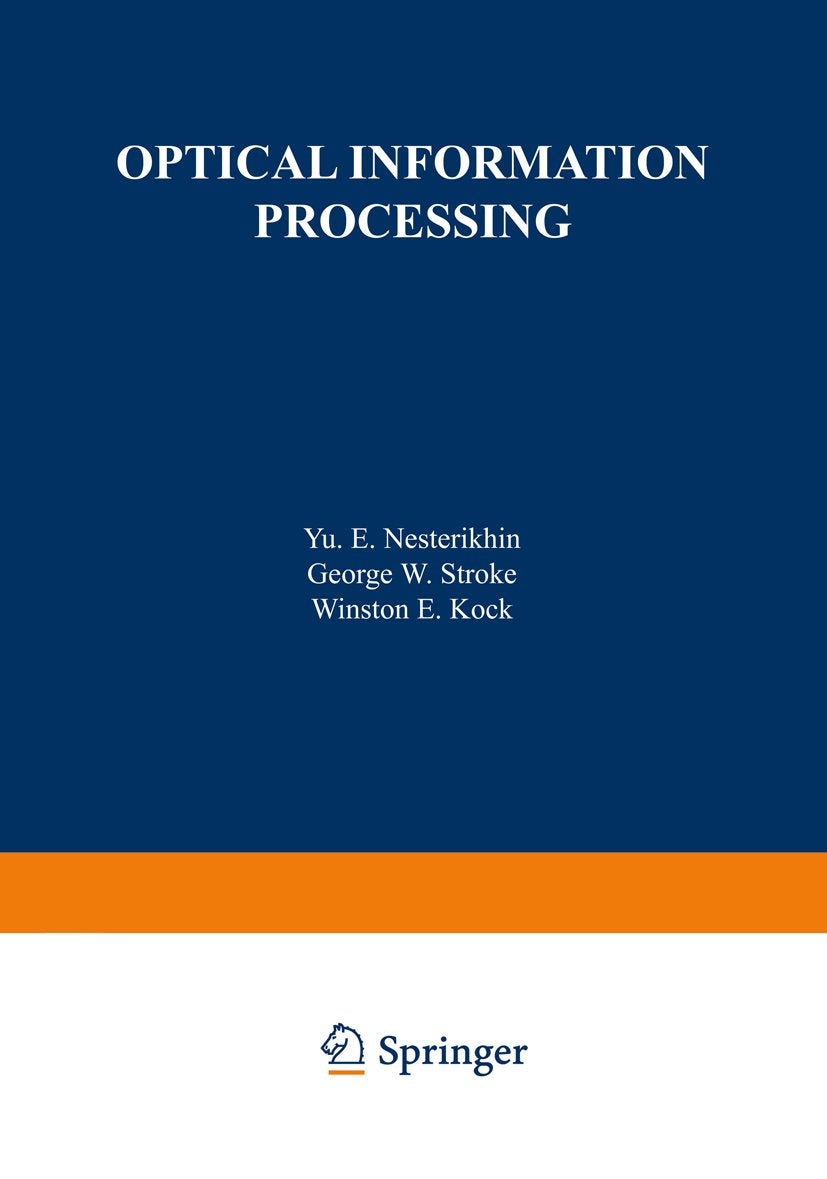 Optical Information Processing
