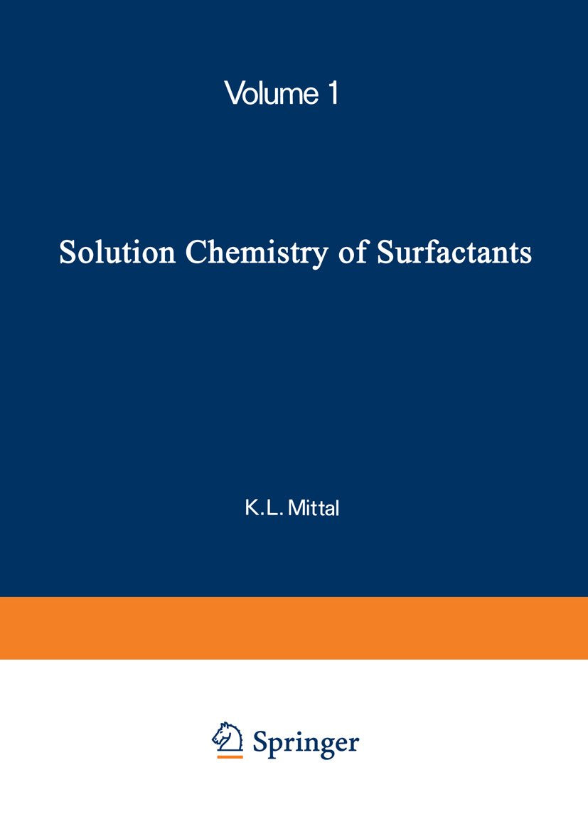 Solution Chemistry of Surfactants