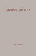 Residue Reviews/Rückstandsberichte