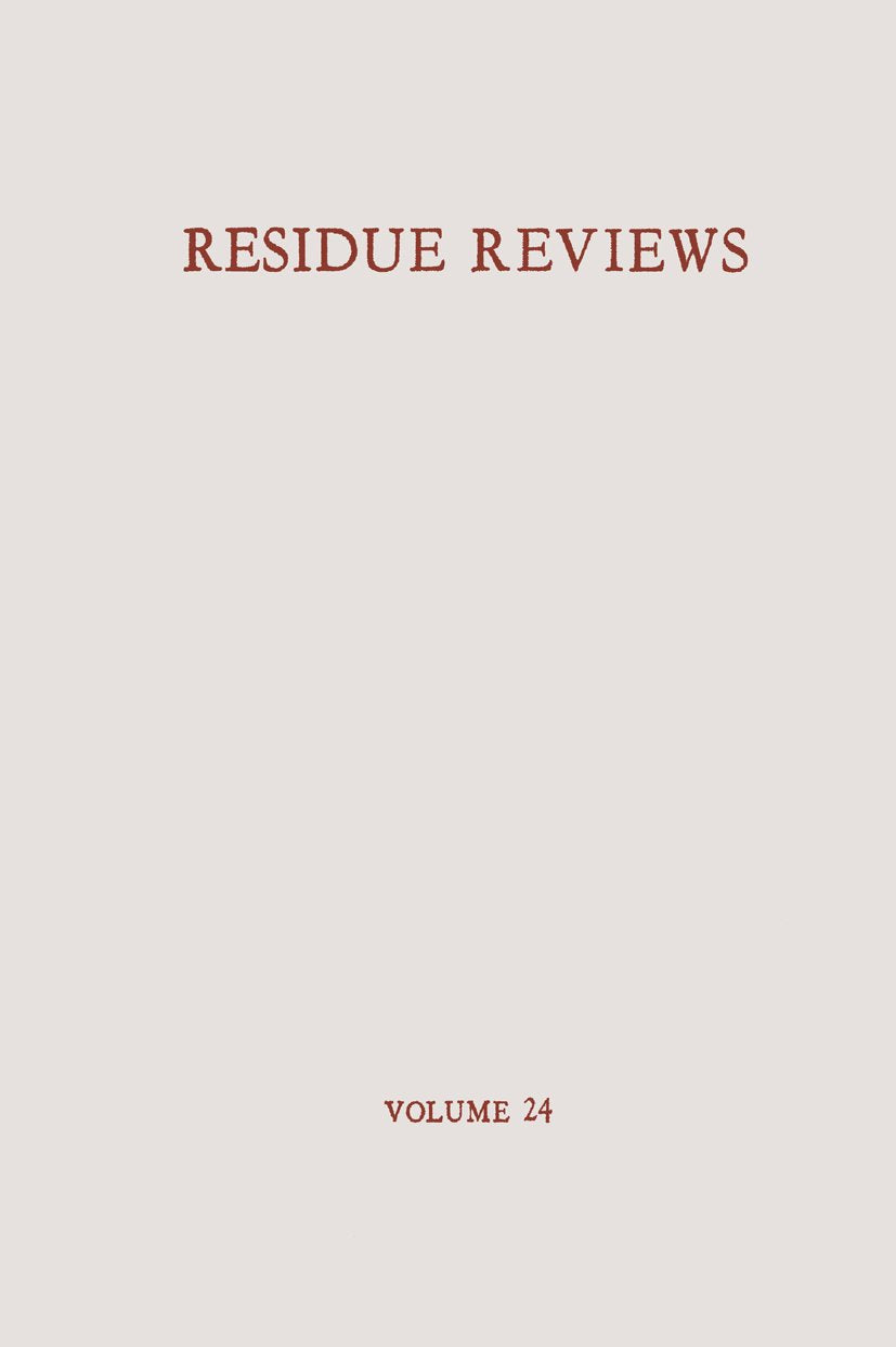 Reviews of Environmental Contamination and Toxicology
