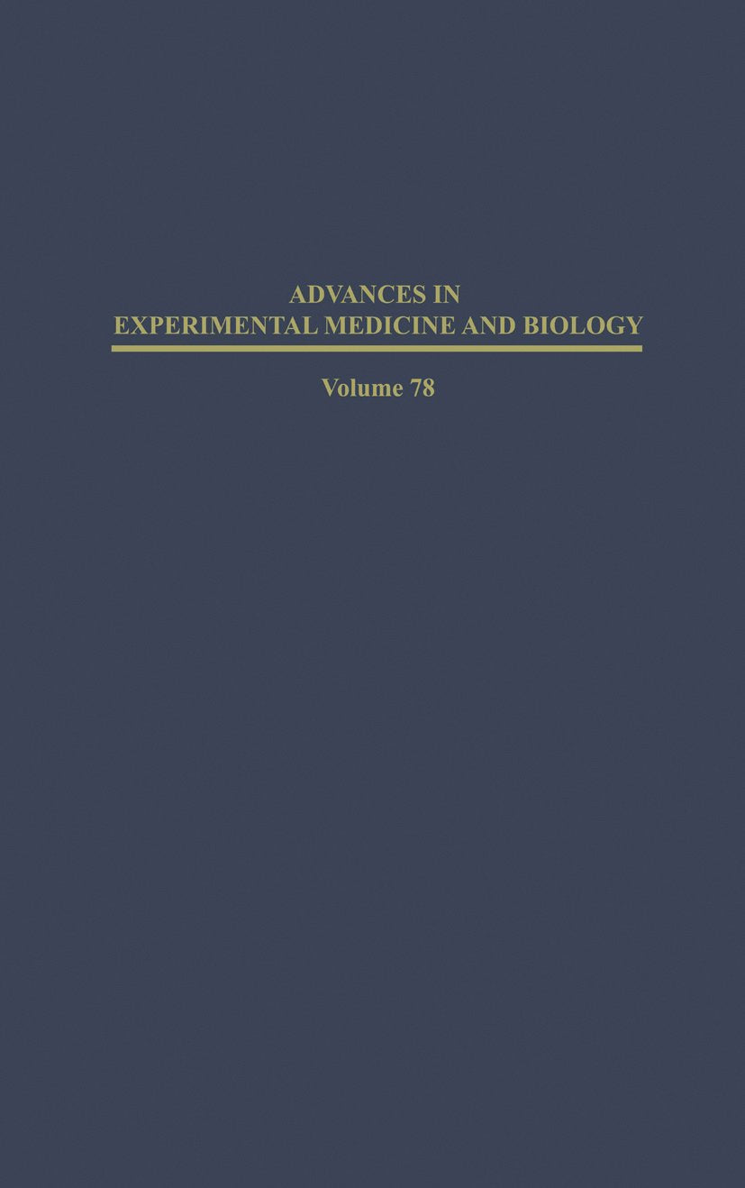 Advances in Experimental Medicine and Biology