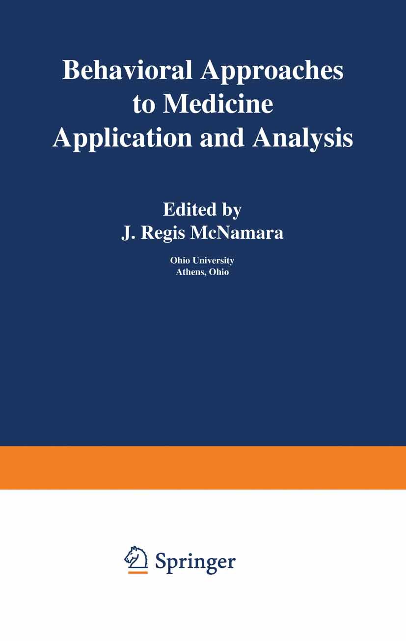 Behavioral Approaches to Medicine