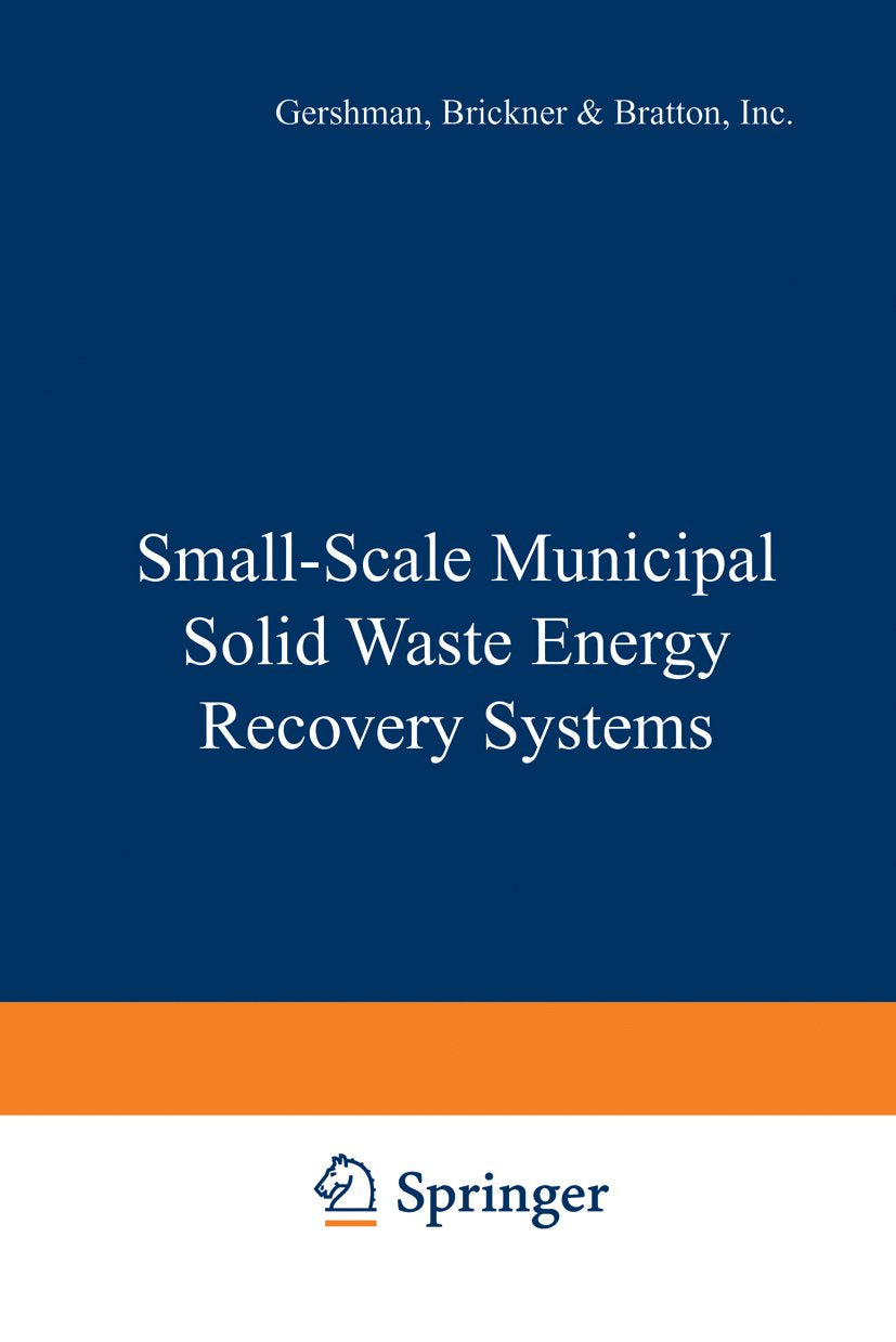 Small-Scale Municipal Solid Waste Energy Recovery Systems