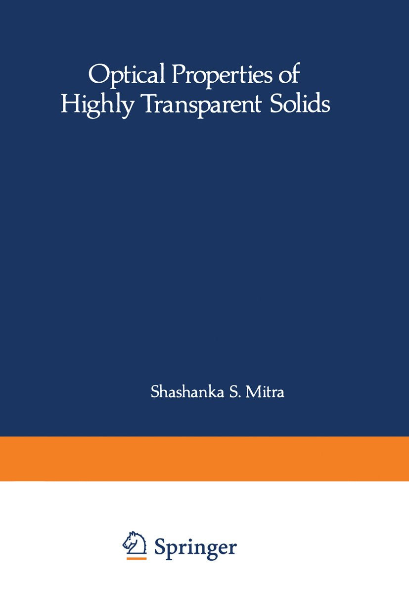 Optical Properties of Highly Transparent Solids