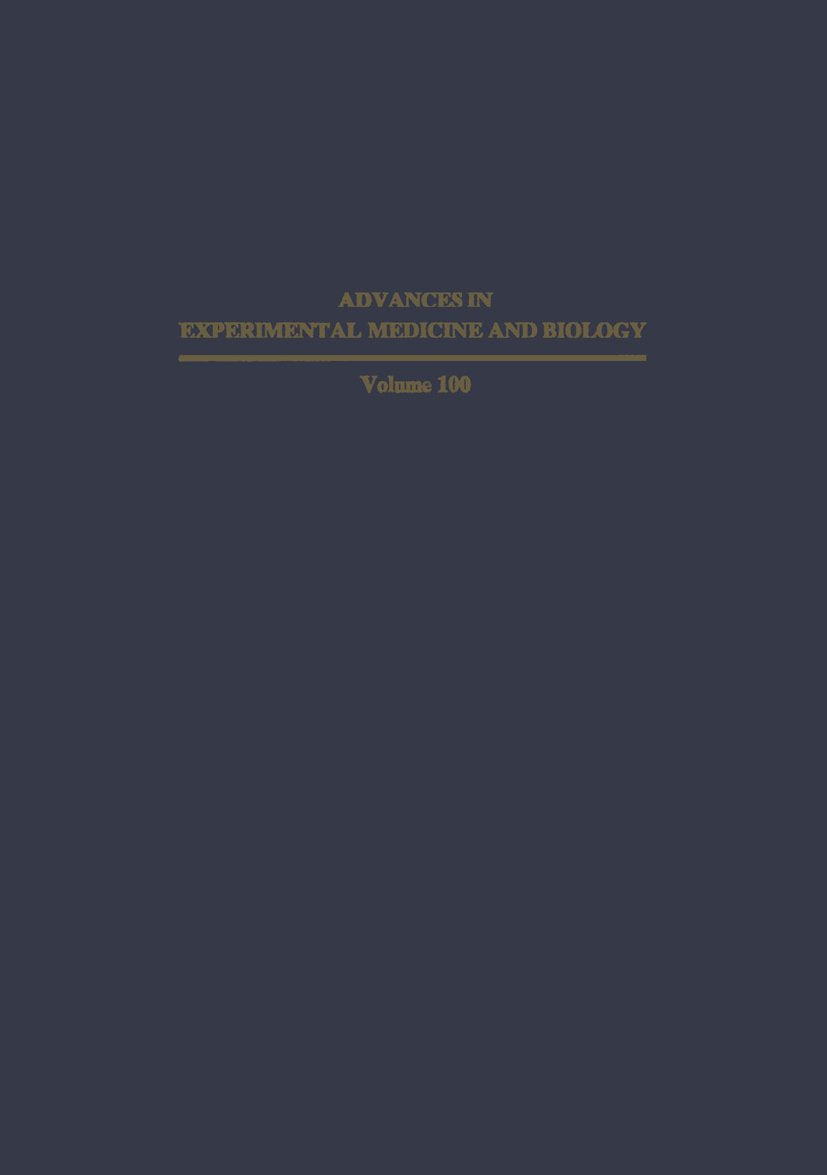 Advances in Experimental Medicine and Biology