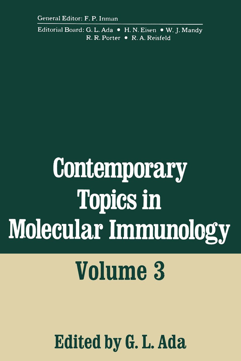 Contemporary Topics in Molecular Immunology