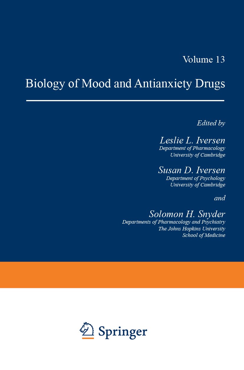 Handbook of Psychopharmacology