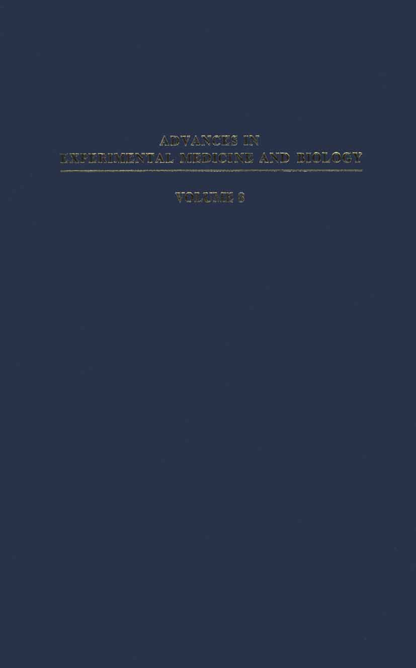 Advances in Experimental Medicine and Biology