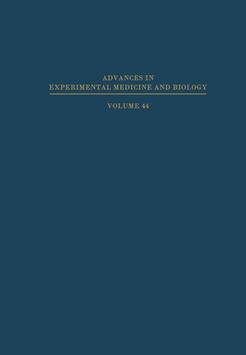 Advances in Experimental Medicine and Biology