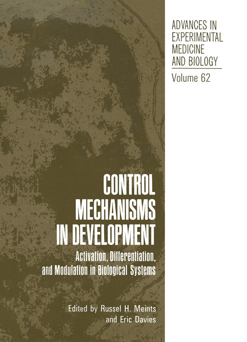 Advances in Experimental Medicine and Biology