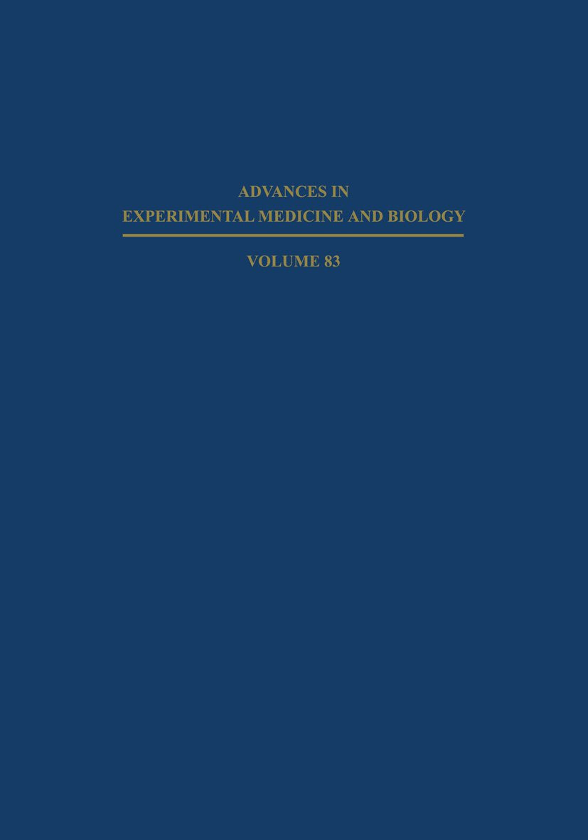 Advances in Experimental Medicine and Biology