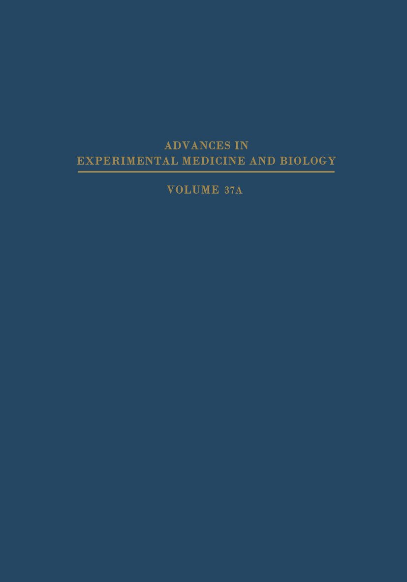 Advances in Experimental Medicine and Biology