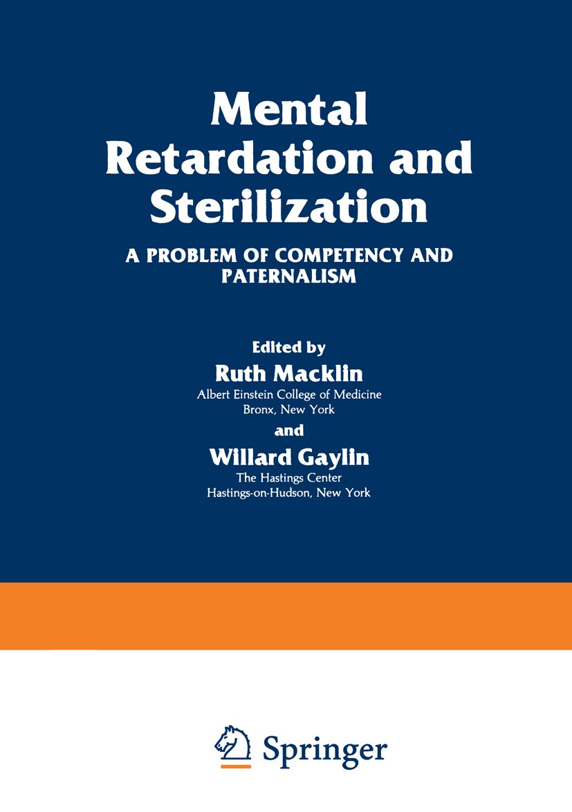 Mental Retardation and Sterilization