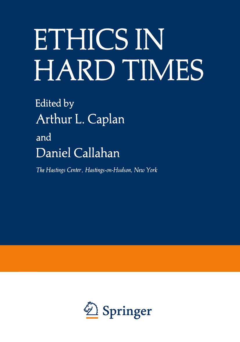 The Hastings Center Series in Ethics