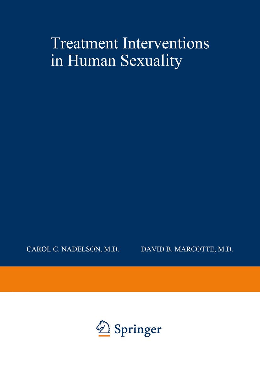 Treatment Interventions in Human Sexuality