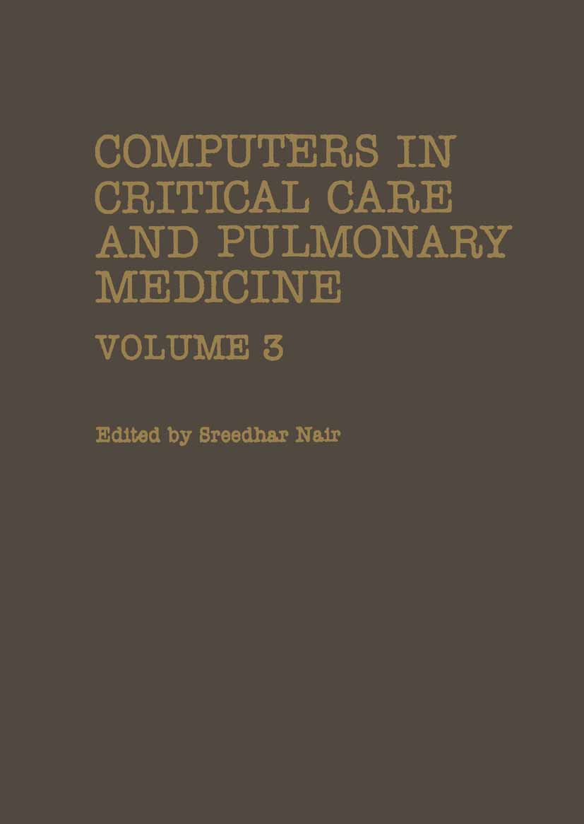 Computers in Critical Care and Pulmonary Medicine