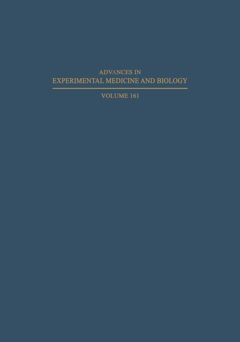 Advances in Experimental Medicine and Biology