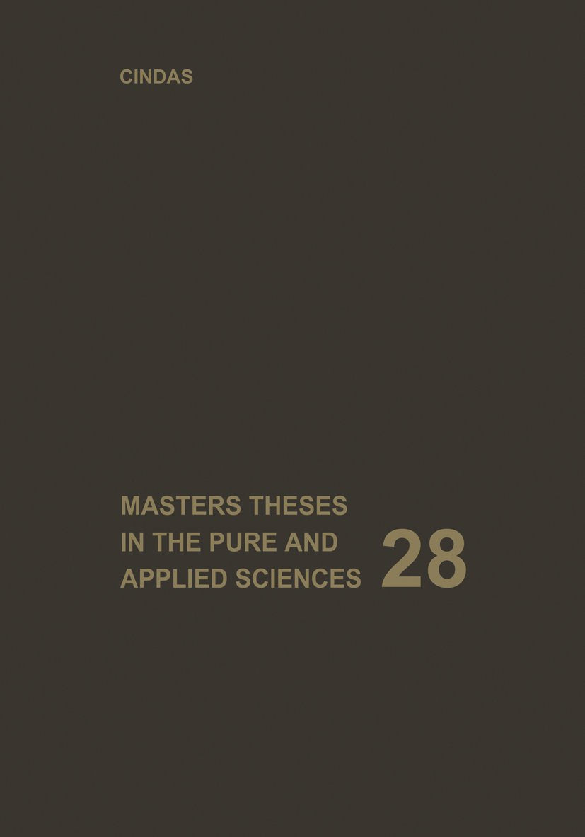 Masters Theses in the Pure and Applied Sciences