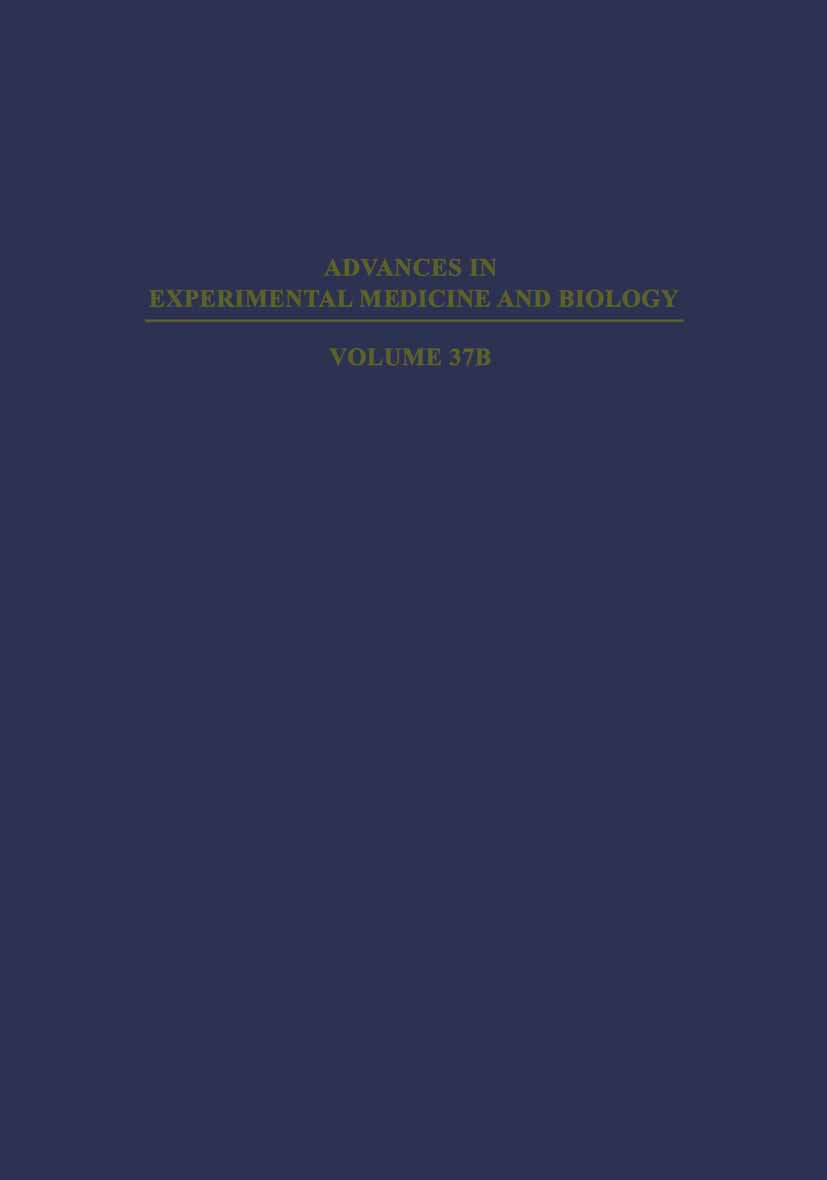 Advances in Experimental Medicine and Biology